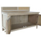 Hall Home ESPRIT Natural Rattan Paolownia wood Mirror 92 x 40 x 181 cm
