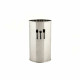 Cutlery Organiser DKD Home Decor Silver Stainless steel Plastic 10 x 10 x 18 cm