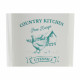 Bote para Utensilios de Cocina DKD Home Decor Blanco Verde Dolomita 12,5 x 12,5 x 17,5 cm (12 Unidades) (1 unidad)