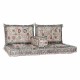 Armchair DKD Home Decor 8424001817443 Cotton Multicolour (155 x 76 x 65 cm)