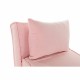 Sofá Cama DKD Home Decor 8424001799510 Multicolor Rosa claro Metal Moderno Scandi 90 x 90 x 84 cm