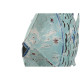 Figura Decorativa Home ESPRIT Pez Mediterráneo 63 x 11 x 41 cm