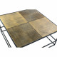 Mesa de Centro DKD Home Decor Aluminio Plástico 80 x 80 x 41 cm