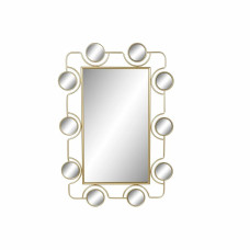 Wall mirror DKD Home Decor Black Golden 70 x 2 x 100 cm Vintage