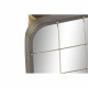 Wall mirror DKD Home Decor Black Golden 45,5 x 7,5 x 55 cm Vintage