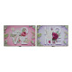 Cover DKD Home Decor 8424001797189 Counter Wood MDF Wood Pink Lilac 2 Units 46 x 6 x 32 cm