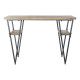 Desk DKD Home Decor Black Metal Fir (120 x 60 x 81 cm)