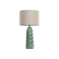 Lámpara de mesa Home ESPRIT Verde Beige 50 W 220 V