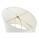 Lámpara de mesa Home ESPRIT Blanco Beige
