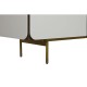 Aparador Home ESPRIT Blanco Marrón Dorado Madera Madera MDF 183 X 41,5 X 80 cm
