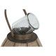 Candleholder Home ESPRIT Natural Jute Bamboo 37 x 37 x 70 cm