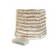 Christmas bauble DKD Home Decor White Golden Natural 20 x 20 x 80 cm (3 Pieces)