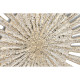 Decoración de Pared Home ESPRIT Blanco Dorado Neoclásico 91 x 3 x 91 cm