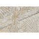 Decoración de Pared Home ESPRIT Blanco Dorado Moderno Decapé 120 x 3,5 x 120 cm