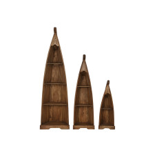 Shelves Home ESPRIT Wood 60 x 33 x 200 cm