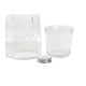Botella de Agua Home ESPRIT Transparente Cristal 240 ml 1 L