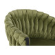 Taburete DKD Home Decor Negro Verde Terciopelo Metal 61 x 52 x 101 cm