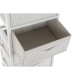 Cajonera DKD Home Decor Blanco Bambú Madera de Paulonia 42 x 32 x 81 cm
