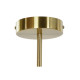 Ceiling Light DKD Home Decor 83 x 83 x 128 cm Crystal Black Golden Metal 9 W