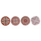 Posavasos DKD Home Decor 10,8 x 10,8 x 0,7 cm