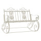 Mecedora DKD Home Decor Metal Aluminio Blanco (118 x 90 x 92 cm)