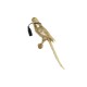 Wall Lamp DKD Home Decor Golden Resin 25 W Parrot (14 x 11,5 x 46 cm)