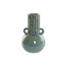 Vase DKD Home Decor Ceramic Green (13 x 13 x 21 cm)