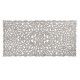 Cabecero de Cama DKD Home Decor Blanco Natural Madera Madera MDF 160 x 3,5 x 80 cm