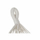 Hammock DKD Home Decor Ocre Polyester Cotton Pinewood Fringe (255 x 80 x 28 cm)