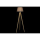 Lámpara de Pie DKD Home Decor 40 x 40 x 154 cm Natural Gris Marrón 250 V 60 W Pino (2 Unidades)