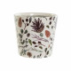 Macetero DKD Home Decor Piña Blanco Verde loza (14 x 14 x 14 cm)
