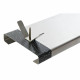 Stainless Steel Ham Stand (support for whole leg of ham) DKD Home Decor Black Stainless steel Silver (35 x 3 x 1 cm) (40 x 16.5 