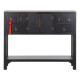 Consola DKD Home Decor Abeto Negro 95 x 24 x 79 cm Madera MDF