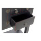 Consola DKD Home Decor Abeto Negro 95 x 24 x 79 cm Madera MDF