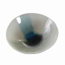 Bowl DKD Home Decor Stoneware Enamelled Steel (170 ml) (11.5 x 11.5 x 4.5 cm)