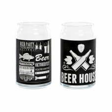 Vaso para Cerveza DKD Home Decor Plástico 2 Piezas