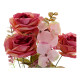 Flores Decorativas DKD Home Decor Polietileno Hierro (4 pcs) (17 x 17 x 44 cm)