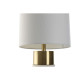 Desk lamp Home ESPRIT White Golden 50 W 220 V
