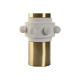Desk lamp Home ESPRIT White Golden 50 W 220 V