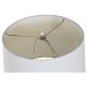 Floor Lamp Home ESPRIT White Silver 50 W 220 V 35 x 35 x 150 cm (3 Pieces)