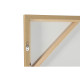 Painting Home ESPRIT White Beige Palms Tropical 100 x 4 x 140 cm (2 Units)