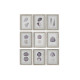 Painting Home ESPRIT Coral 35 x 2 x 45 cm (9Units)