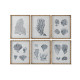 Painting Home ESPRIT Grey Mediterranean 50 x 3 x 60 cm (6 Units)