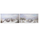 Painting Home ESPRIT Mediterranean 140 x 3 x 70 cm (2 Units)
