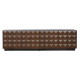 TV furniture Home ESPRIT Brown Black 161,2 X 40 X 45,5 cm