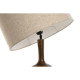 Lámpara de mesa Home ESPRIT Marrón Beige Madera de mango 50 W 220 V 40 x 40 x 70 cm 40 X 40 X 68 CM