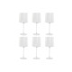 Set de Copas Home ESPRIT Transparente Cristal 9,6 x 9,6 x 22,5 cm (6 Unidades)