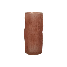 Jarrón Home ESPRIT Terracota Cristal Moderno 14 x 14 x 31,5 cm