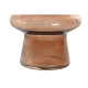 Jarrón Home ESPRIT Ambar Cristal Moderno 11,5 X 11,5 X 19,5 cm
