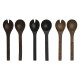 Utensilios de cocina Home ESPRIT Madera de mango 30 x 2 x 8 cm (3 Unidades)